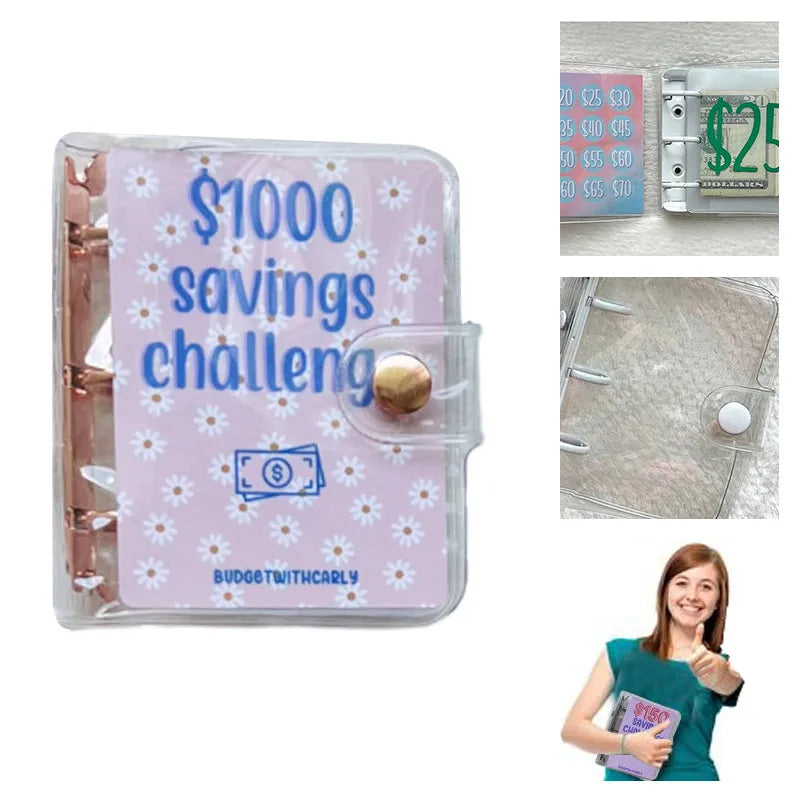 Cashfolio™ - Money Savings Challenge Binder