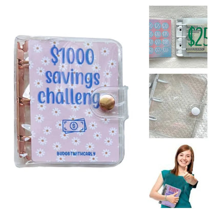 Cashfolio™ - Money Savings Challenge Binder