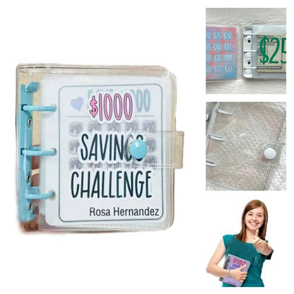 Cashfolio™ - Money Savings Challenge Binder