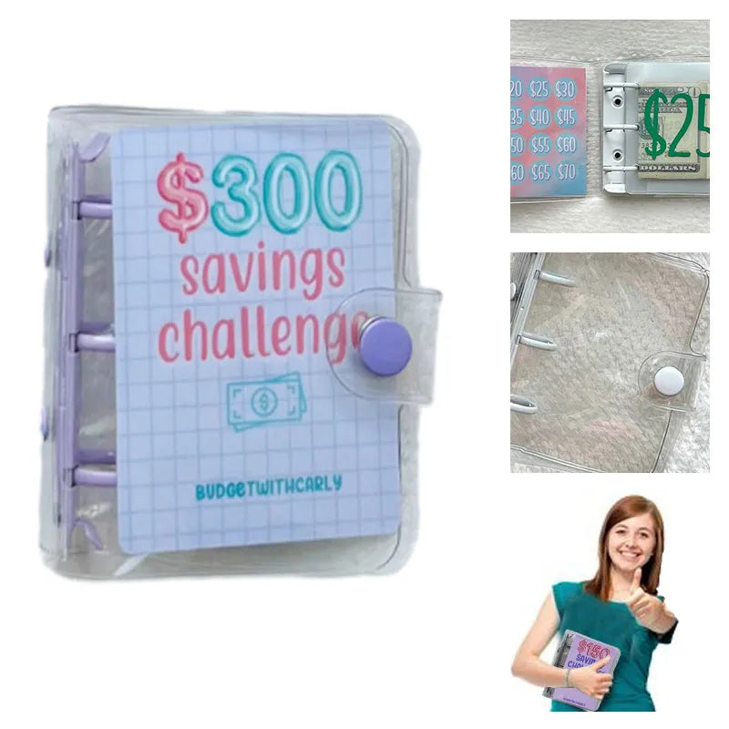 Cashfolio™ - Money Savings Challenge Binder